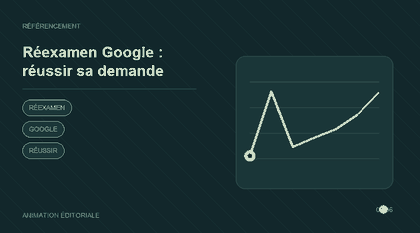 Animation explicative : Réexamen Google : réussir sa demande