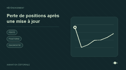 Animation explicative : Perte de positions après une mise à jour