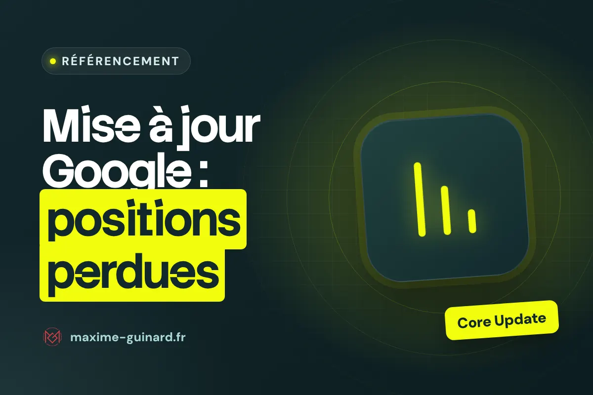 Illustration de l’article : Perte de positions après une mise à jour