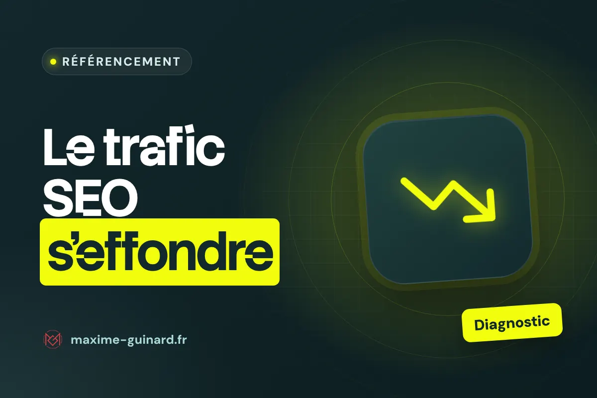 Illustration de l’article : Chute brutale du trafic SEO : diagnostic