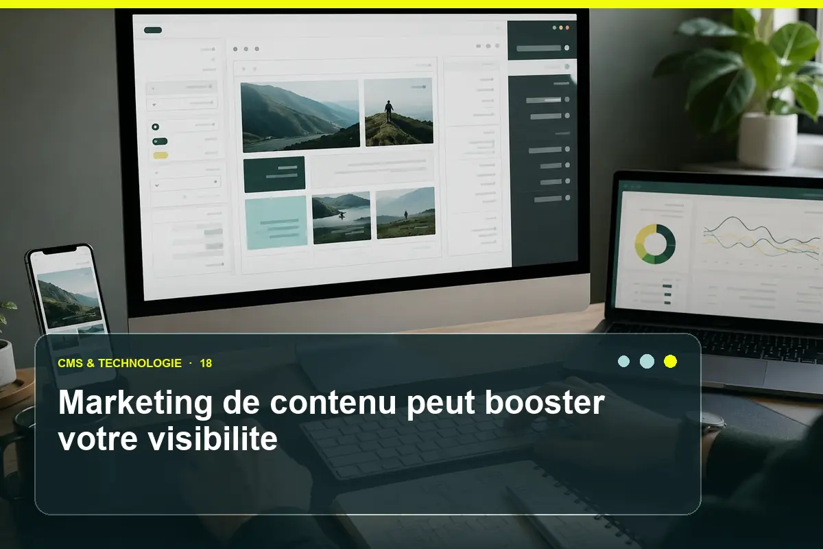 CMS & SEO — Marketing de contenu peut booster votre visibilite