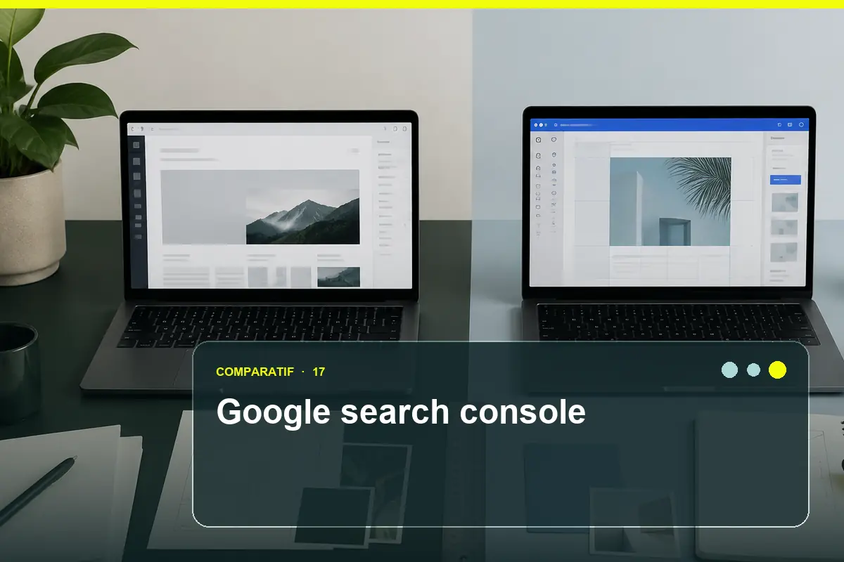 Comparatifs — Google search console