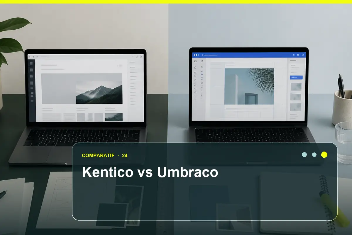 Comparatifs : kentico vs umbraco