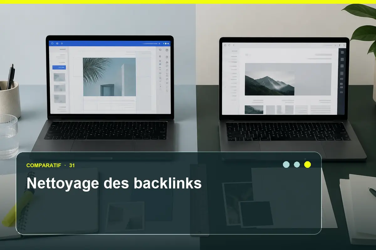 Comparatifs — Nettoyage des backlinks