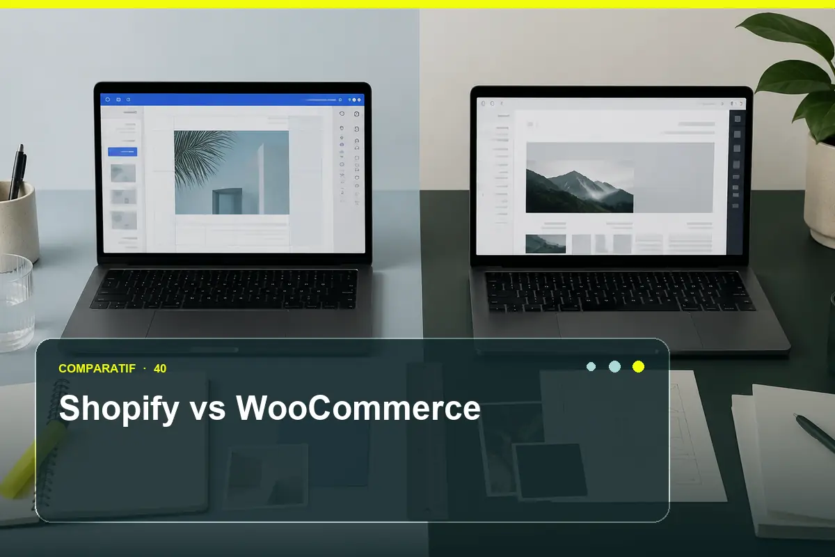 Comparatifs — Shopify vs woocommerce