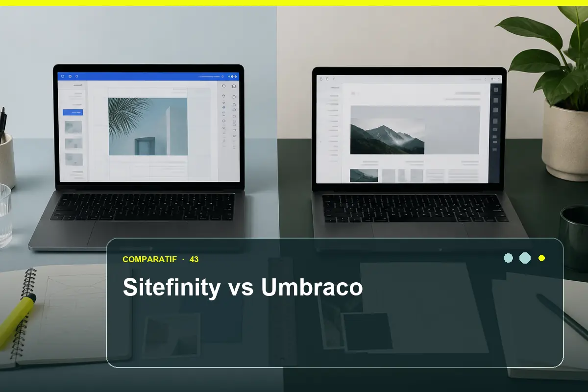 Comparatifs — Sitefinity vs umbraco