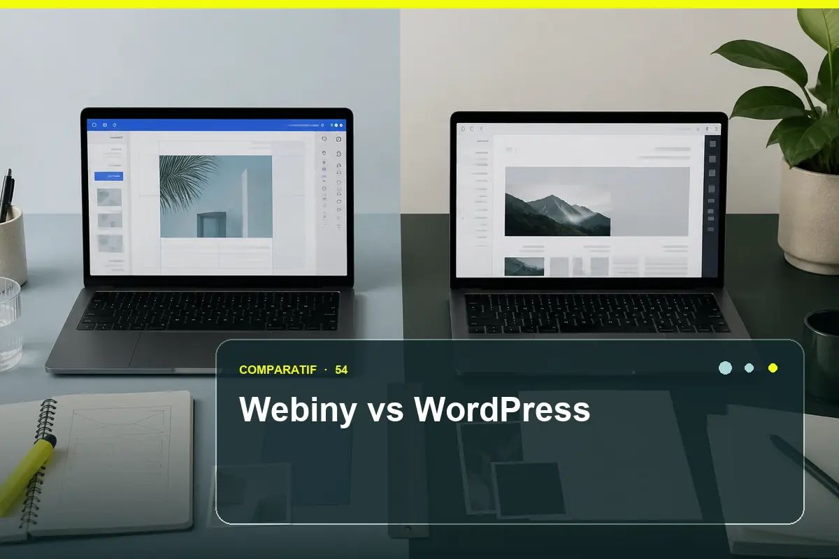 Comparatifs — Webiny vs wordpress