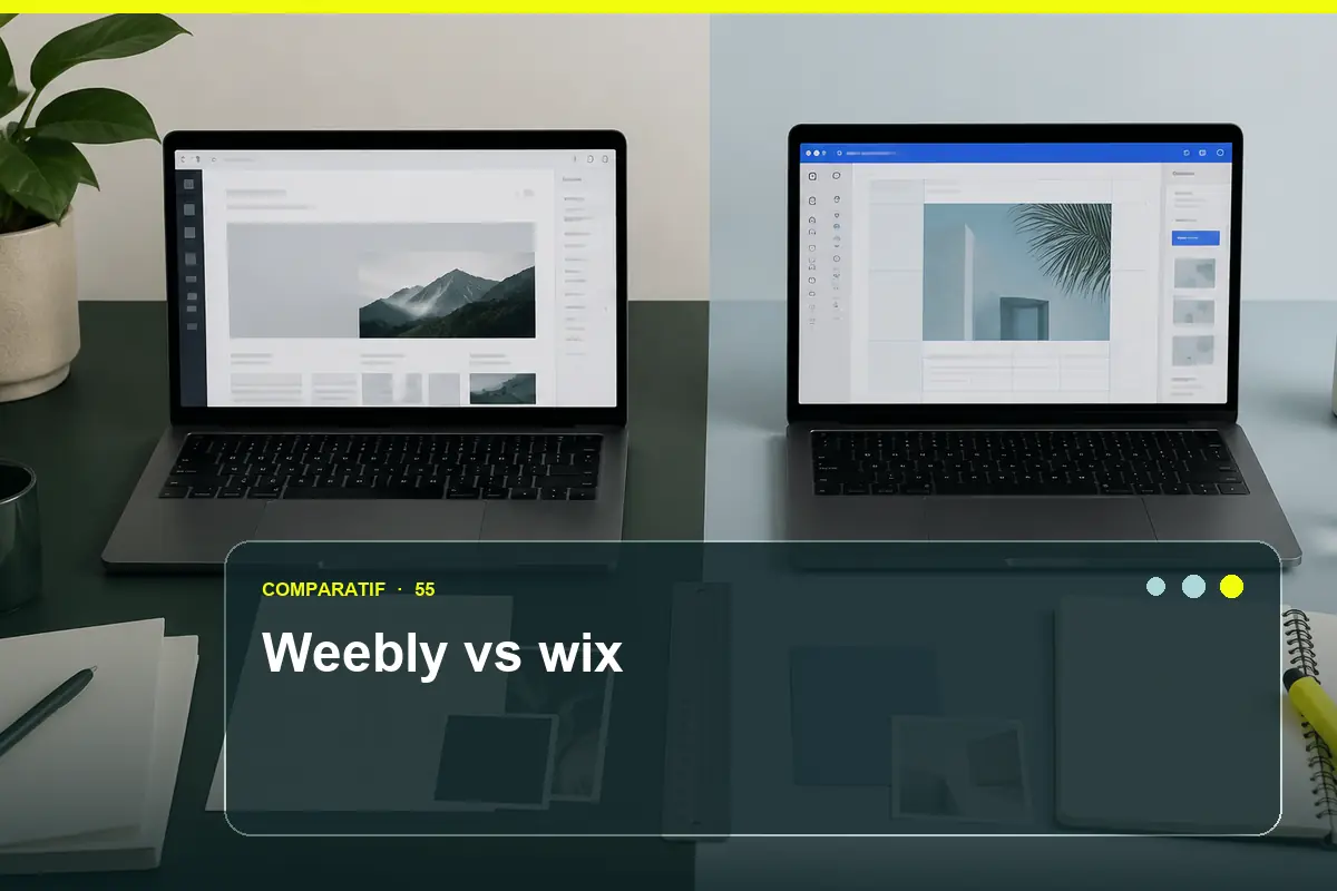 Comparatifs — Weebly vs wix