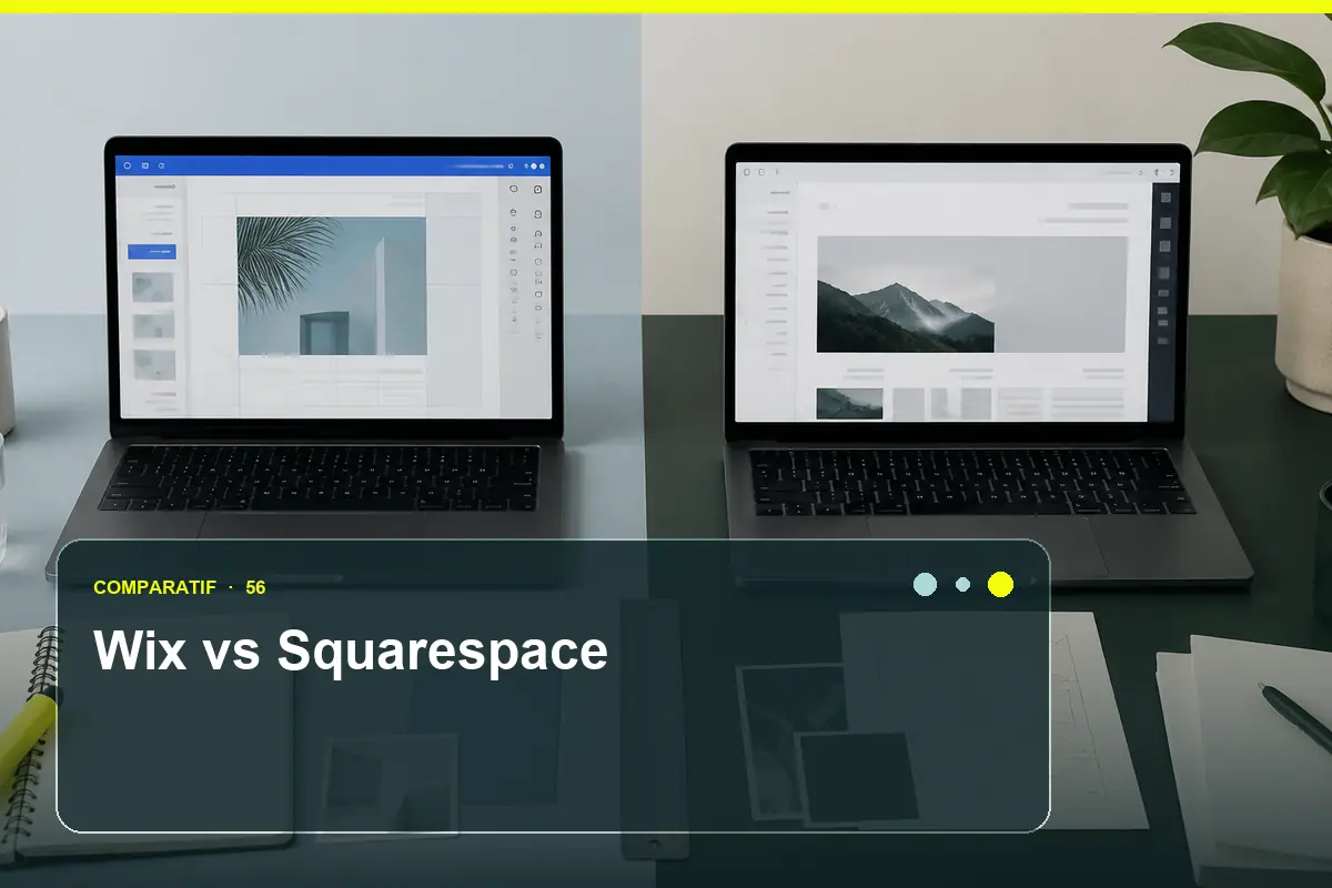 Comparatifs — Wix vs squarespace