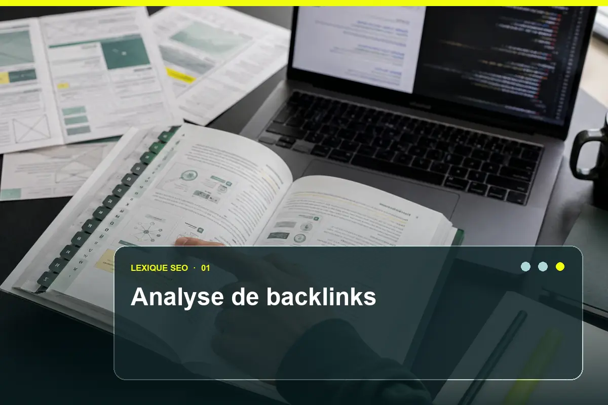 Illustration de la page Analyse de backlinks