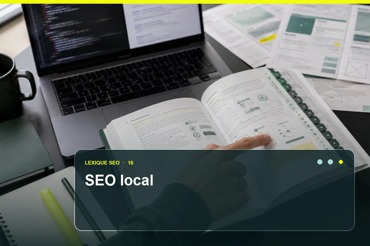 Illustration de la page SEO local
