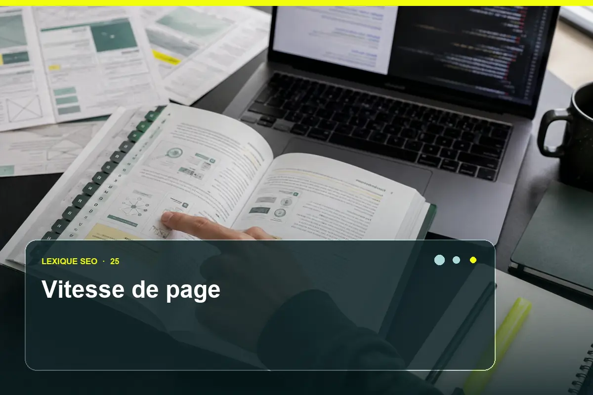 Illustration de la page Vitesse de page