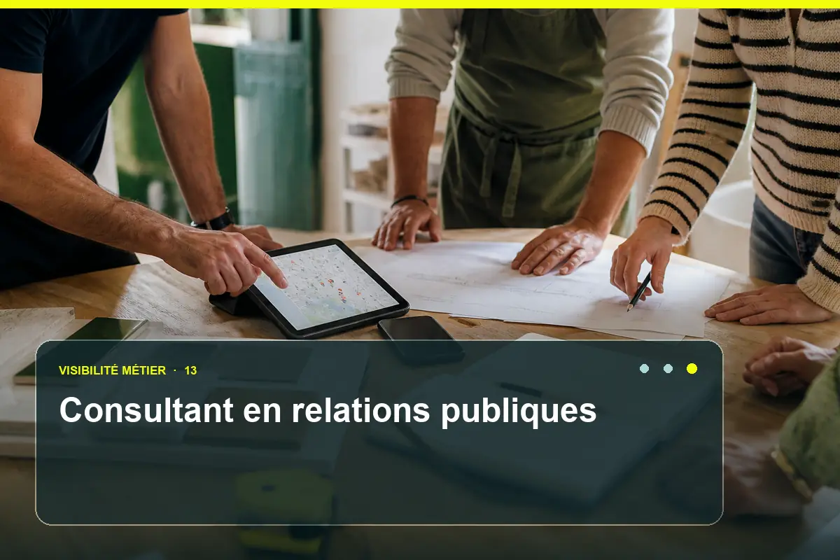 Par métier — Consultant en relations publiques