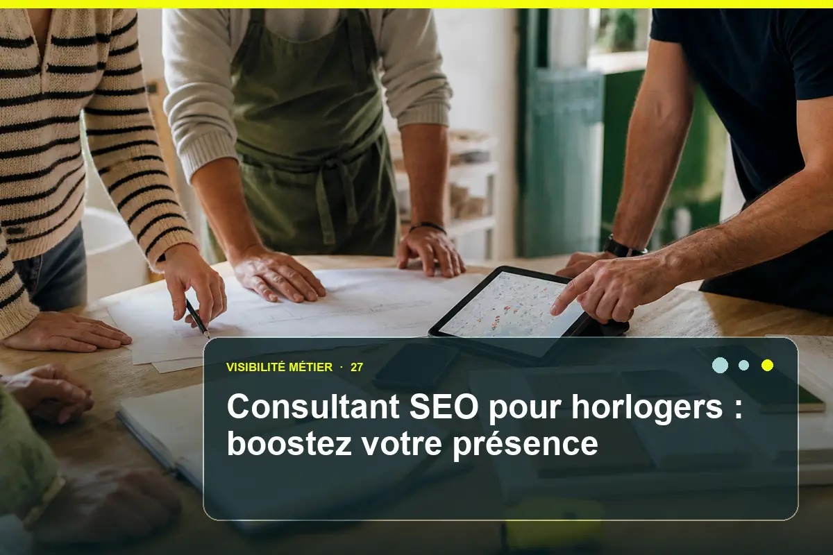 Par métier : horloger